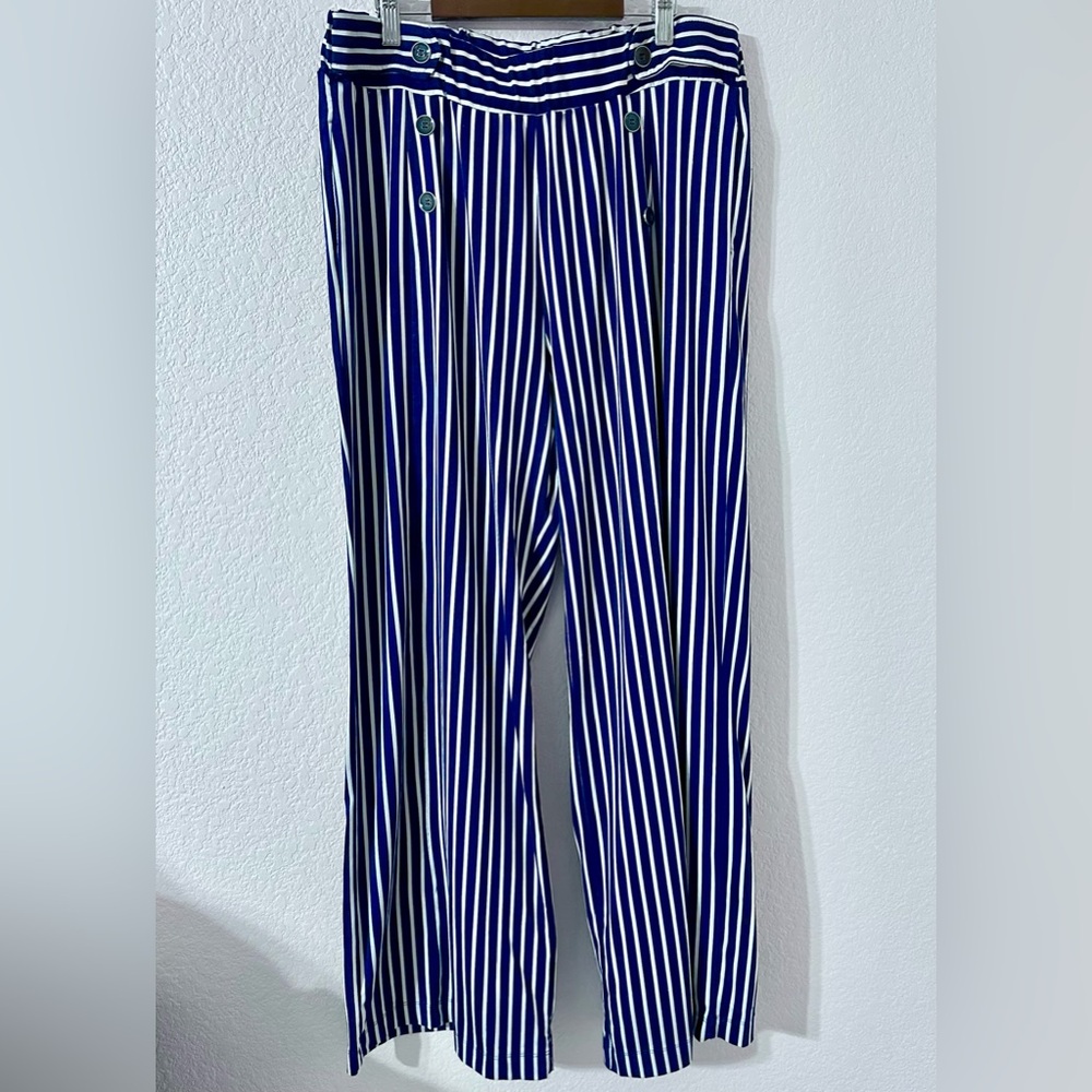 Sailor Nautical Striped Pants